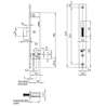 Afbeeldingen van Wilka VH Smalslot RVS Haak 1736-41 PC