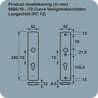 Afbeeldingen van Axa Veiligheidslangschilden F1 PC72mm 6660-10-11/72