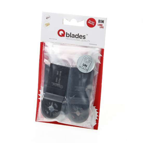 Afbeeldingen van Qblades Zaagblad Bi-metaal 19tpi 34x40mm UN03-10+1ST