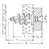 Afbeeldingen van Fischer GK Gipsplaatplug 22mm