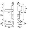 Afbeeldingen van AXA vh gr/kr smalschild RD F1 6768 pc72 ktb