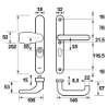 Afbeeldingen van AXA vh gr.drbr/kr smalschild RD F1 6768 pc55