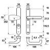 Afbeeldingen van AXA vh gr.drbr/kr smalschild RD F1 6768 pc72