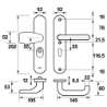 Afbeeldingen van AXA vh gr.drbr/kr schild RD F1 6668 pc55 ktb