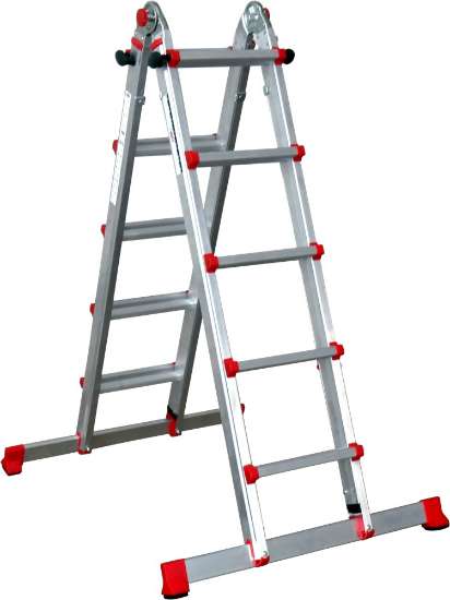 Afbeeldingen van Vouwladder Kelfort 4x5