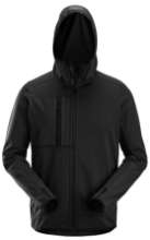 Afbeeldingen van Jack fleece m/capuchon 8058 zwart L